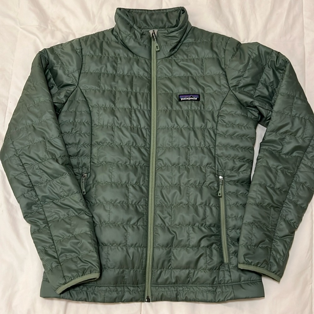 Patagonia Nano Puff Women’s Down Jacket S Green